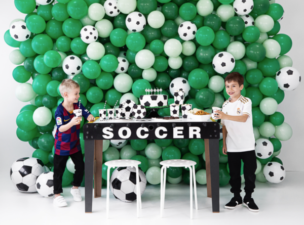 Latexballons - SET: Fußball - je ø 30cm